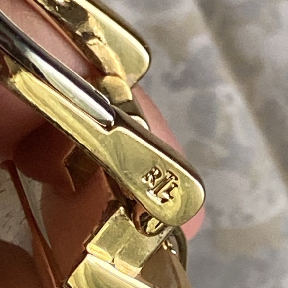LAUREN Ralph Lauren Reversible Croc Embossed Belt main image 3